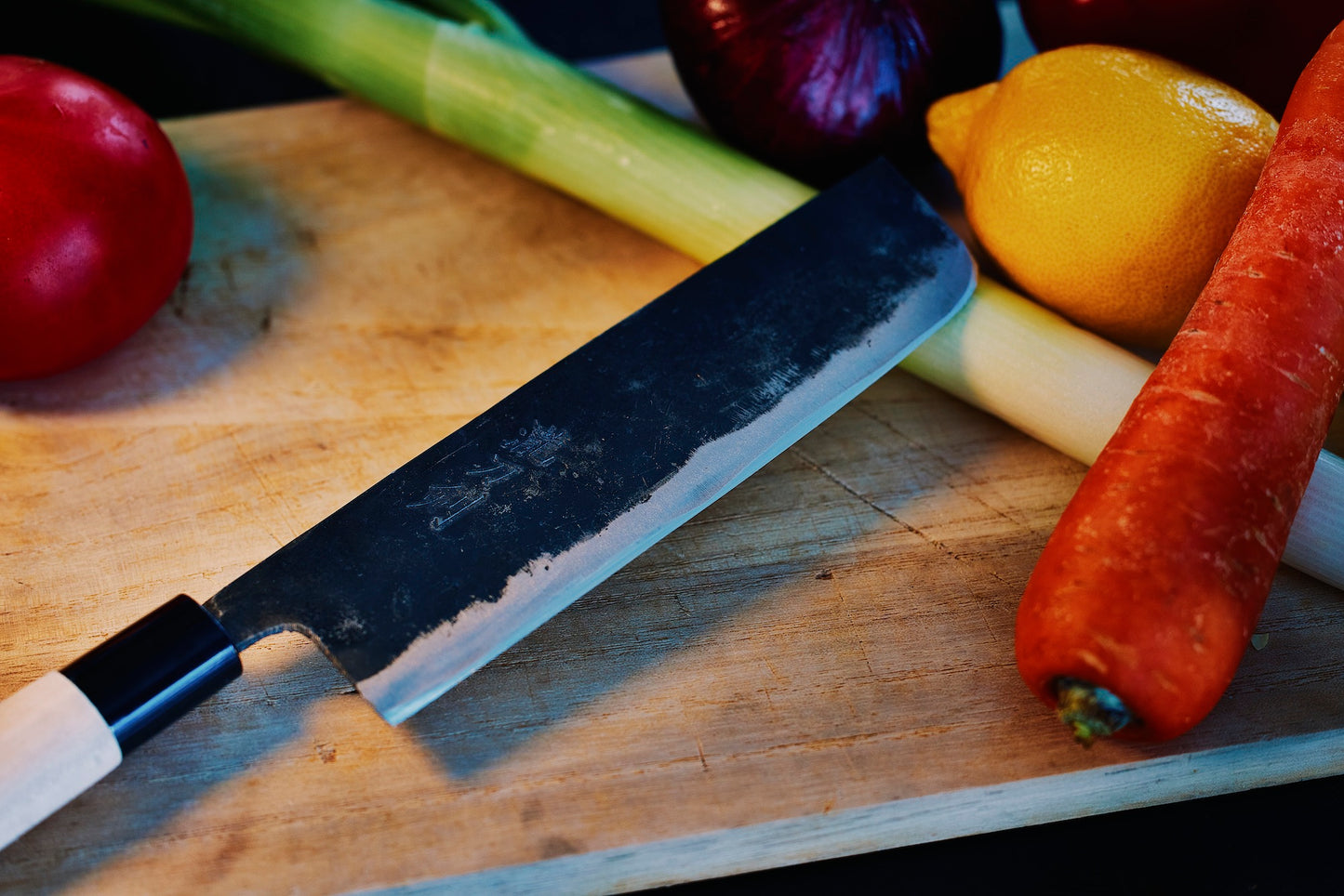 Takibi Nakiri Knife – Handcrafted Japanese Vegetable Knife