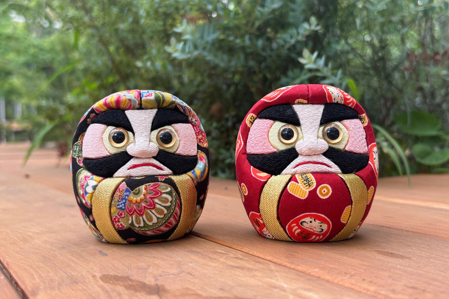 Edo Kimekomi Daruma Dolls